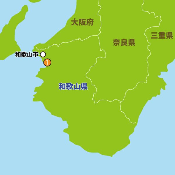 地図で見る和歌山県の教習所一覧