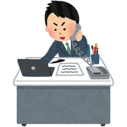 話しながら