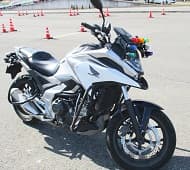 教習で使う大型二輪の車両です。