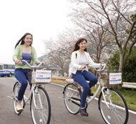 教習所の貸自転車をレンタルして教習の合間に散策しよう♪