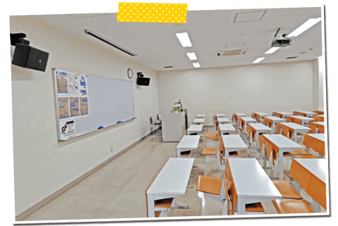 大教室の様子です。