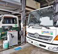 大型車などプロ免許教習も充実しています。