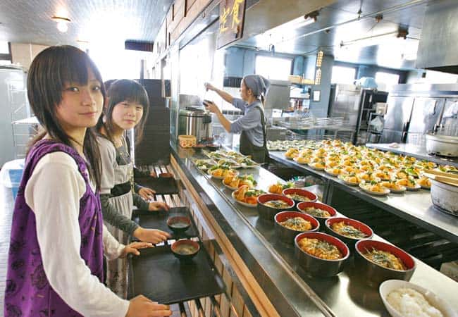 日替わりの食事（一例）