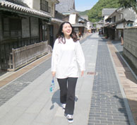 学校のある竹原市は「安芸の小京都」と呼ばれ、歴史と風情ある街並みで有名です。