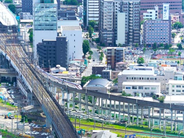 福島市の風景