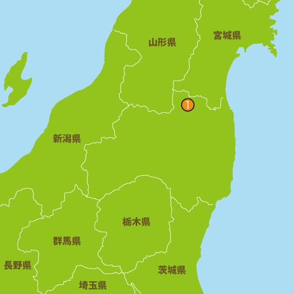 福島県の地図・教習所の場所と付近の情報