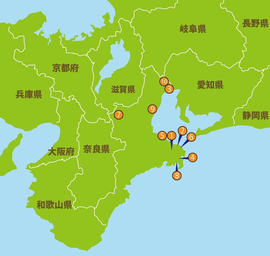 三重県の人気スポット