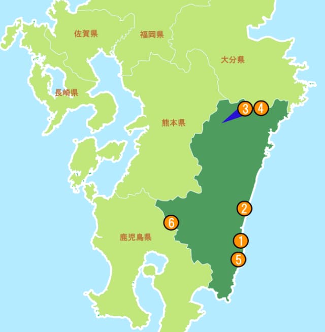 宮崎県の人気スポット