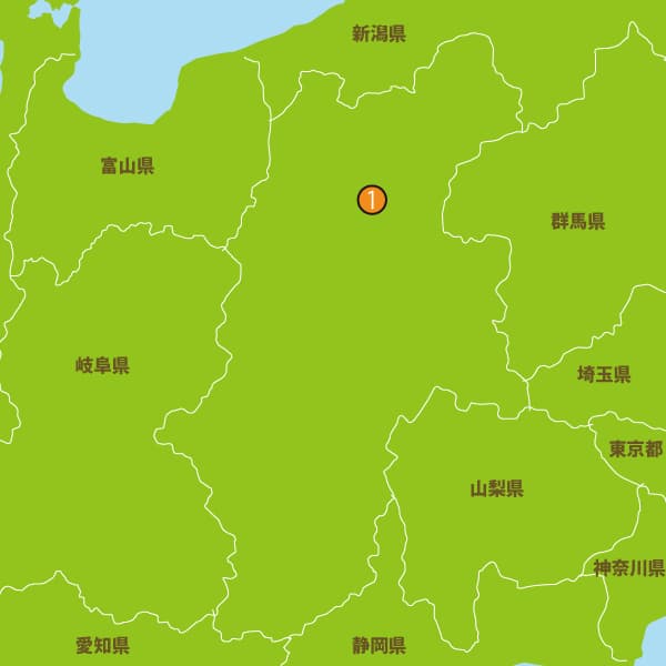 長野県の地図・教習所の場所と付近の情報