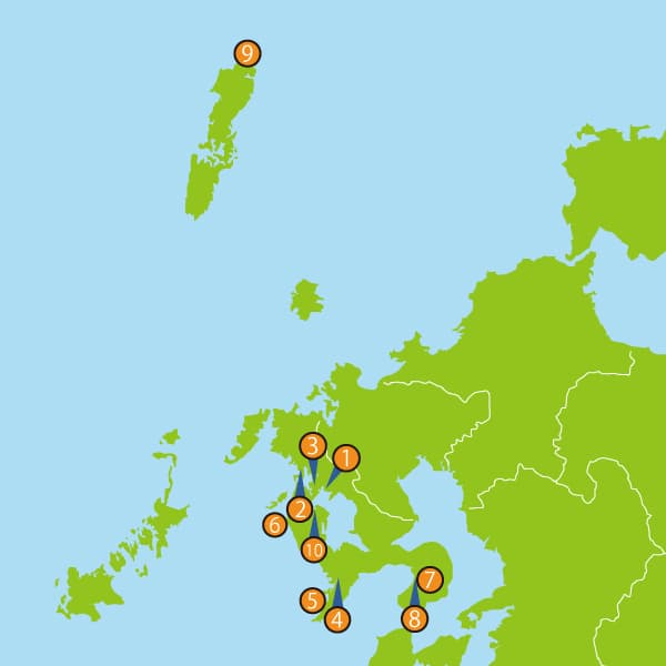 長崎県の人気スポット