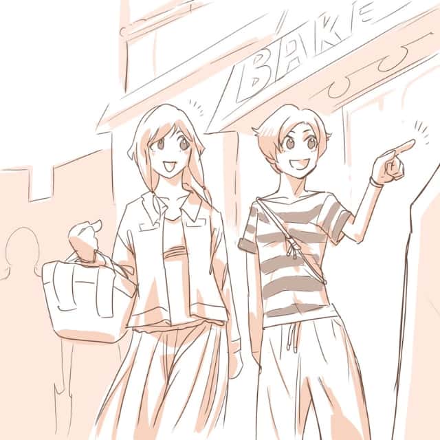 合宿免許で出来た友達と買い物